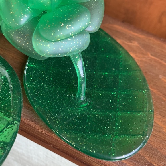 Chanel 2008P Camellia Jelly Sandals RARE - Picture 6 of 13